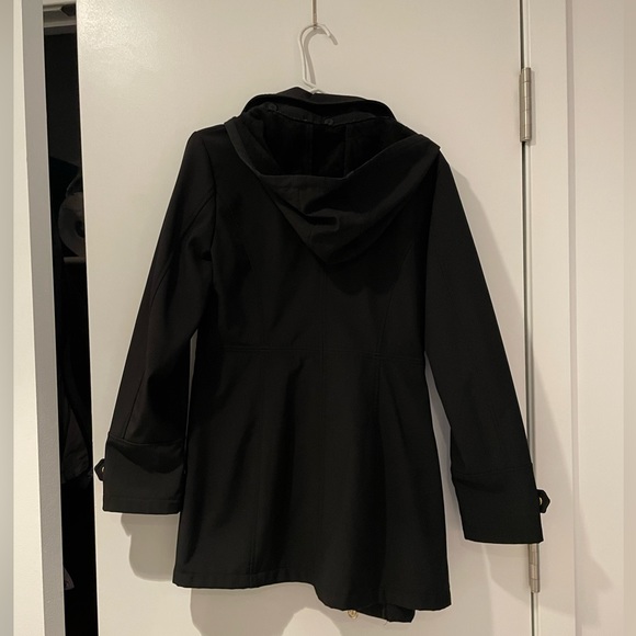 Michael Kors Black Small Wool Blend Coat - Picture 7 of 7